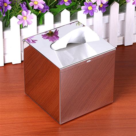 metal tissue box holder|tissue box wall holder.